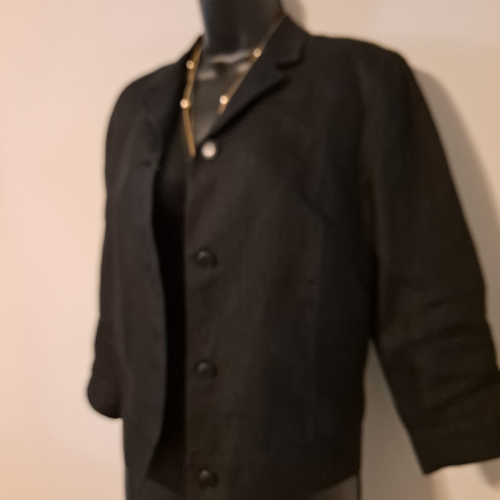 Talbots Linen Jacket - Picture 2 of 4